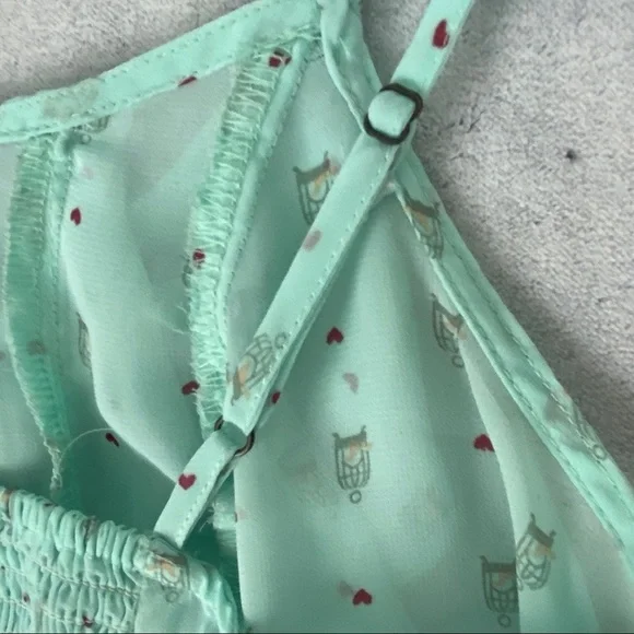 G21 Ruffle Front Cami Top Adjustable Straps - Picture 3 of 8